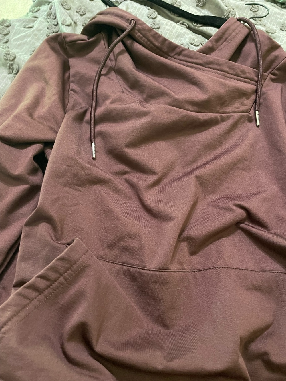 Senita Athletics Casual Crossover Hoodie Sweatshirt